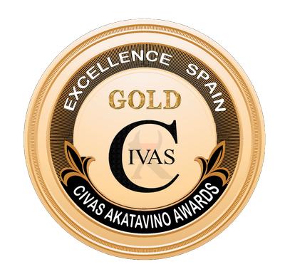 Medalla GOLD CIVAS AKATAVINO EXCELLENCE AWARDS