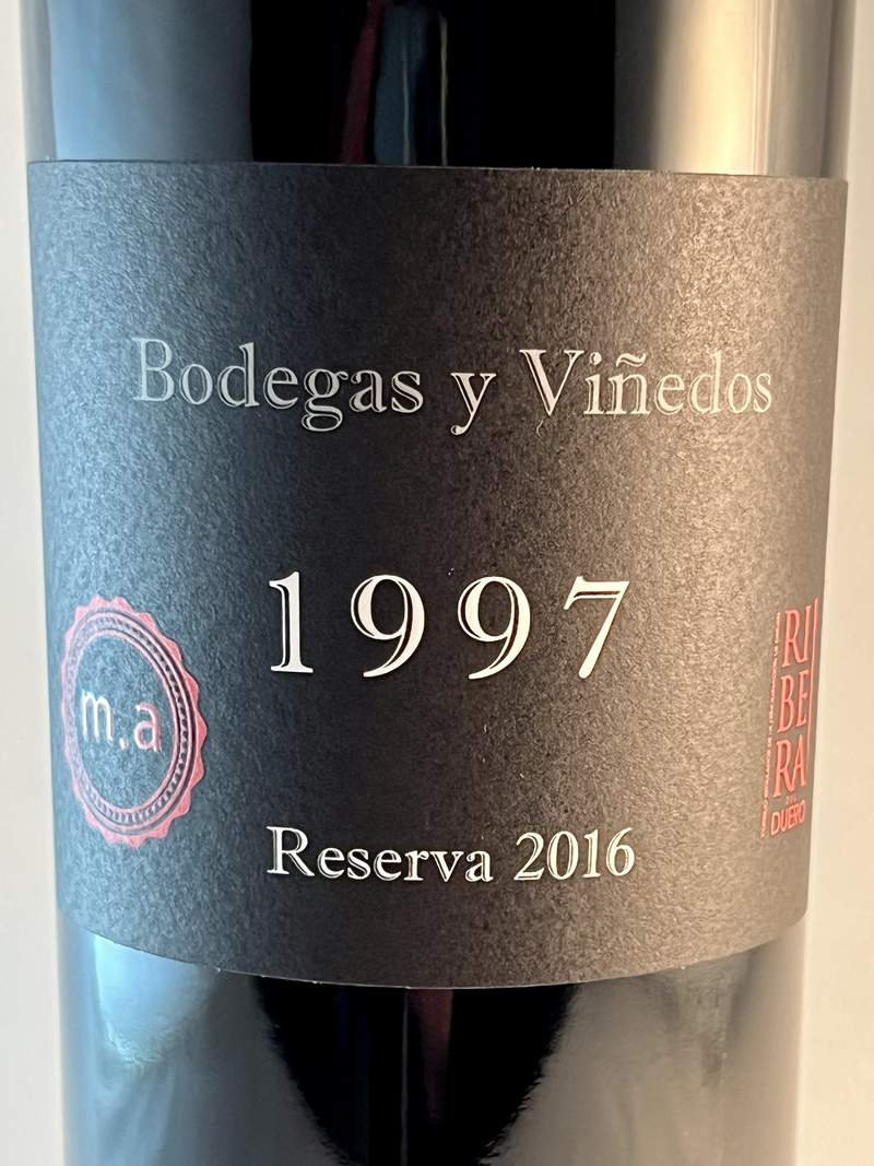 Monte Aixa 1997 Reserva 2016