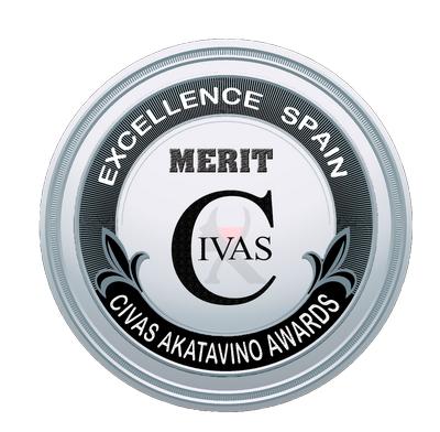 Sello MERIT CIVAS AKATAVINO EXCELLENCE AWARDS